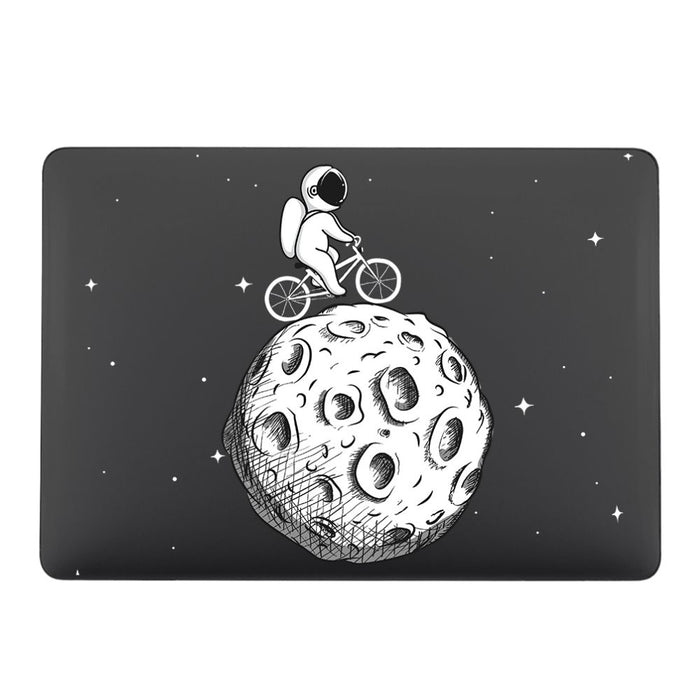 RS-1505WHITE Without Apple Cut Out Logo - Macbook Case - Macbook Air 13" 13.6" inch +Free Keyboard Cover