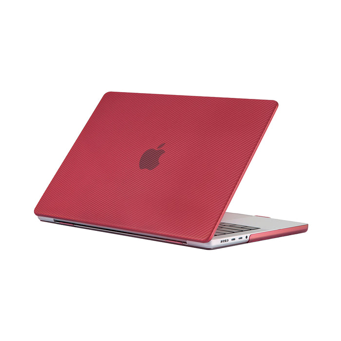 Carbon Fiber Red - Macbook Air/Pro - 13"/14" inch Case+Free Keyboard Cover