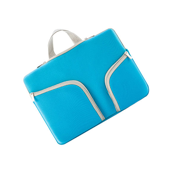 Nylon Aqua- Macbook Sleeve Handle -  Macbook Air Pro Retina M1 M2 13" 13.6" inch