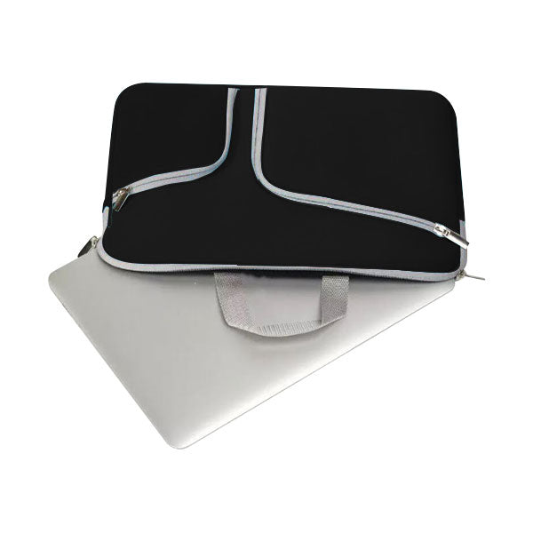 Nylon Black- Macbook Sleeve Handle -  Macbook Air Pro Retina M1 M2 13" 13.6" inch