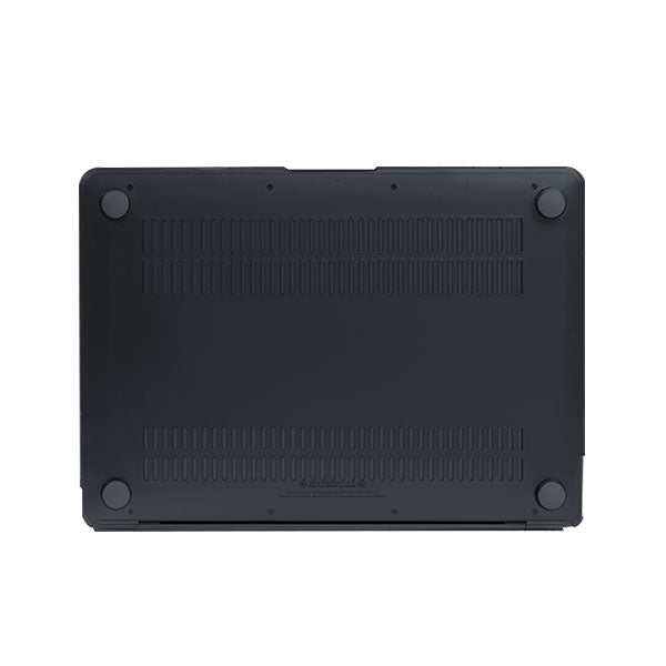 RS-317BLACK Without Apple Cut Out Logo - Macbook Case - Macbook Air Pro 13" inch  + Free Keyboard Cover