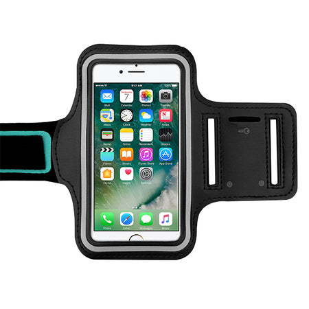 Black Sport Gym Color Armband Arm Case Running Exercise for Apple iPhone