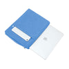 Polyester Blue  - Macbook Slim Sleeve -  Macbook Air Pro Retina M1 M2 13" 13.6" inch