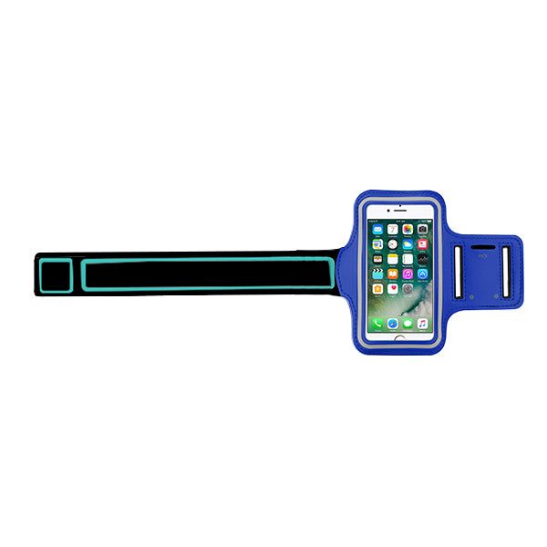 Blue Sport Gym Color Armband Arm Case Running Exercise for Apple iPhone