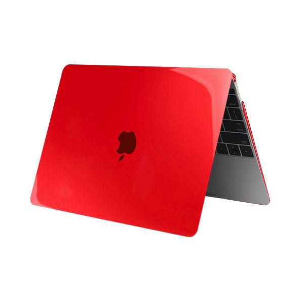 Crystal Red - Macbook Case - Macbook Air 13" inch  + Free Keyboard Cover