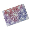 Geometry With Apple Cut Out Logo - Macbook Case - Macbook Air Pro 13" inch  + Free Keyboard Cover