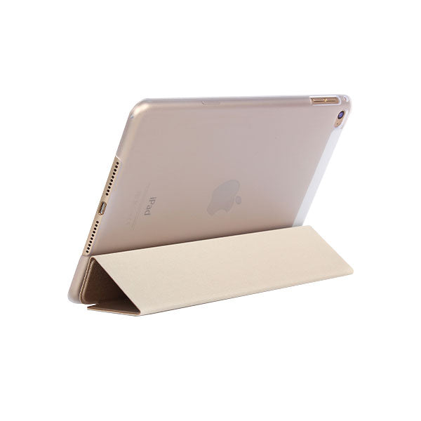 Gold Smart Cover and Hard Back Case for Apple iPad - iPad 5/4/3/2 Mini Air 1/2/3
