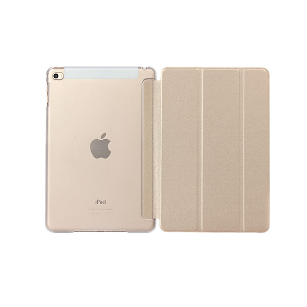 Gold Smart Cover and Hard Back Case for Apple iPad - iPad 5/4/3/2 Mini Air 1/2/3