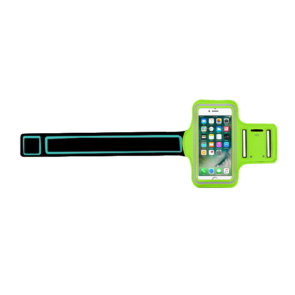 Green Sport Gym Color Armband Arm Case Running Exercise for Apple iPhone