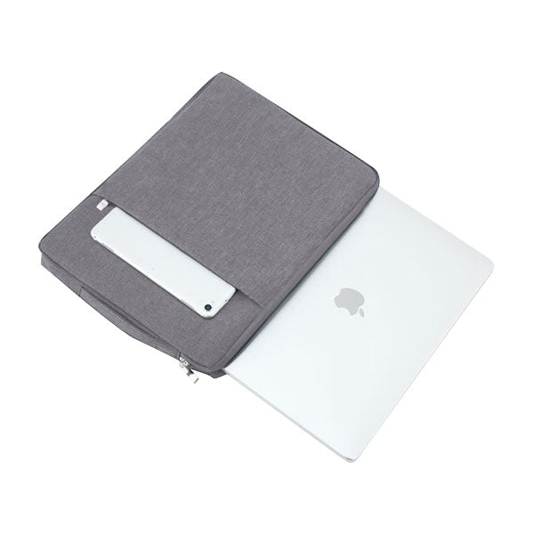 Polyester Grey  - Macbook Slim Sleeve -  Macbook Air Pro Retina M1 M2 13" 13.6" inch