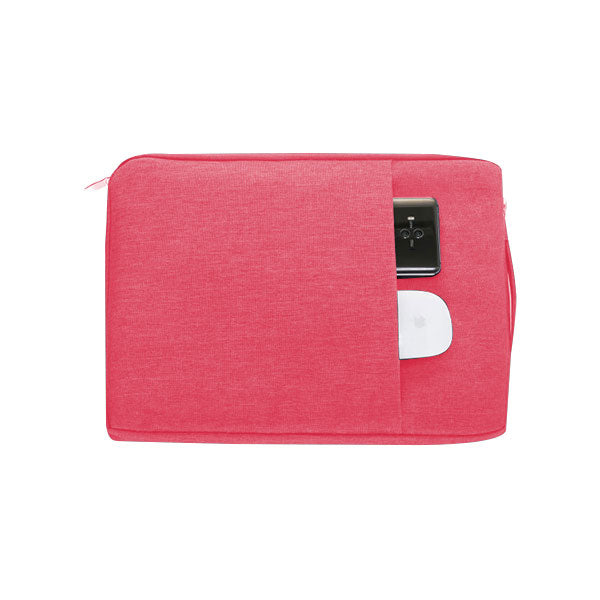 Polyester Hot Pink  - Macbook Slim Sleeve -  Macbook Air Pro Retina M1 M2 13" 13.6" inch