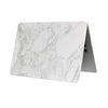Marble 1 Without Apple Cut Out Logo - Macbook Case - Macbook Air Pro 13" inch  + Free Keyboard Cover