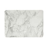 Marble 1 Without Apple Cut Out Logo - Macbook Case - Macbook Air Pro 13" inch  + Free Keyboard Cover
