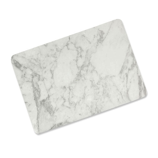 Marble 1 Without Apple Cut Out Logo - Macbook Case - Macbook Air Pro 13" inch  + Free Keyboard Cover