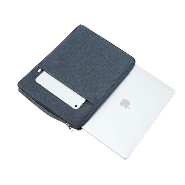 Polyester Navy Blue  - Macbook Slim Sleeve -  Macbook Air Pro Retina M1 M2 13" 13.6" inch