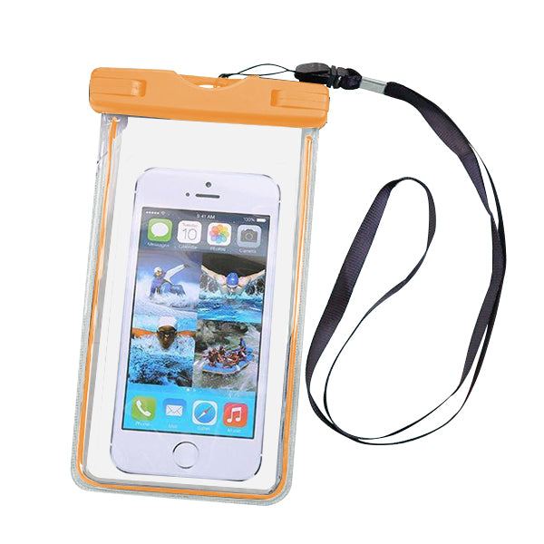 "Clear" Waterproof Underwater Float Bag Pack Cell Phone For iPhone