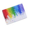 Paintsplat Without Apple Cut Out Logo - Macbook Case - Macbook Air Pro 13" inch  + Free Keyboard Cover