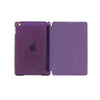 Purple Smart Cover and Hard Back Case for Apple iPad - iPad 5/4/3/2 Mini Air 1/2/3