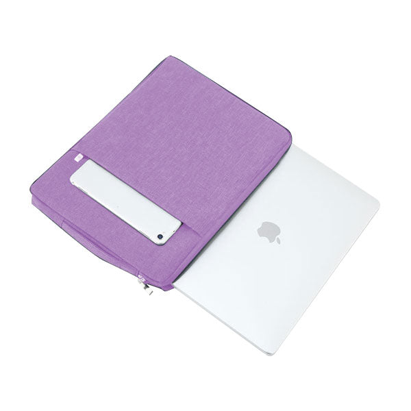 Polyester Purple  - Macbook Slim Sleeve -  Macbook Air Pro Retina M1 M2 13" 13.6" inch