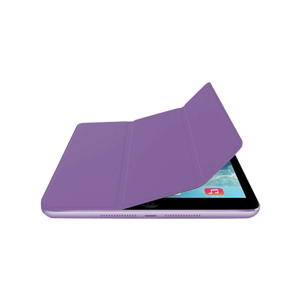 Purple Smart Cover and Hard Back Case for Apple iPad - iPad 5/4/3/2 Mini Air 1/2/3