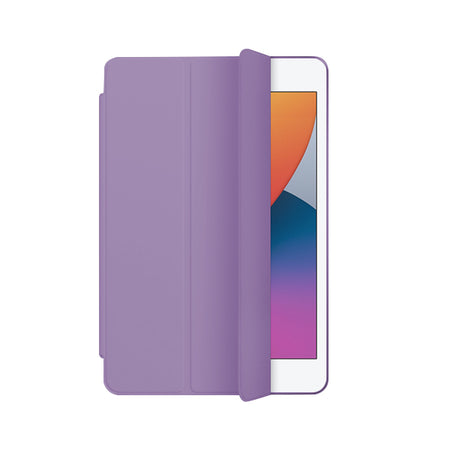 Purple Smart Cover and Hard Back Case for Apple iPad - iPad 5/4/3/2 Mini Air 1/2/3
