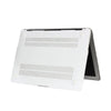 RS-1133White Without Apple Cut Out Logo - Macbook Case - Macbook Air Pro 13" inch  + Free Keyboard Cover