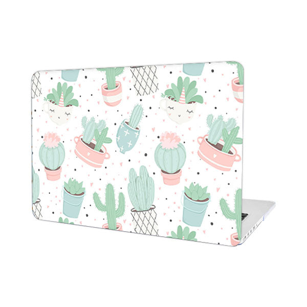 RS-616WHITE Without Apple Cut Out Logo - Macbook Case - Macbook Air Pro 13" inch  + Free Keyboard Cover