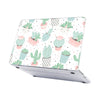 RS-616WHITE Without Apple Cut Out Logo - Macbook Case - Macbook Air Pro 13" inch  + Free Keyboard Cover