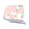 RS-819WHITE Without Apple Cut Out Logo - Macbook Case - Macbook Air Pro 13" inch  + Free Keyboard Cover