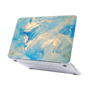 RS-1369White Without Apple Cut Out Logo - Macbook Case - Macbook Air 13.6" inch  + Free Keyboard Cover