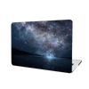 RS-784Black Without Apple Cut Out Logo - Macbook Case - Macbook Air 13.6" inch  + Free Keyboard Cover