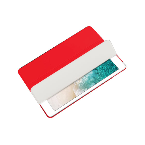 Red Smart Cover and Hard Back Case for Apple iPad - iPad 5/4/3/2 Mini Air 1/2/3