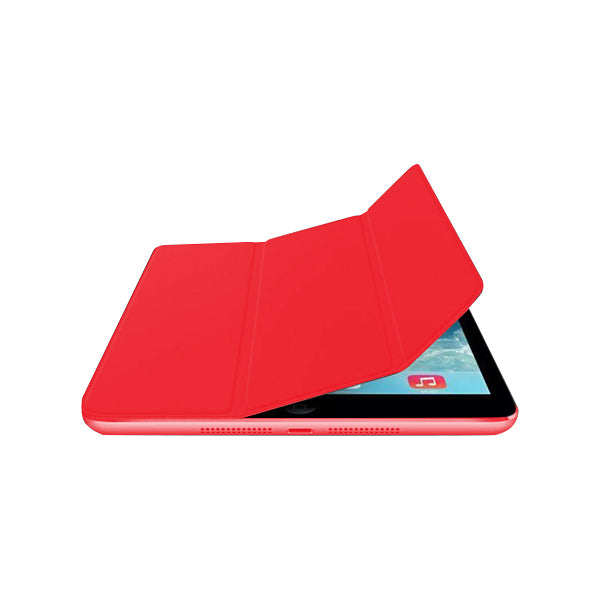 Red Smart Cover and Hard Back Case for Apple iPad - iPad 5/4/3/2 Mini Air 1/2/3