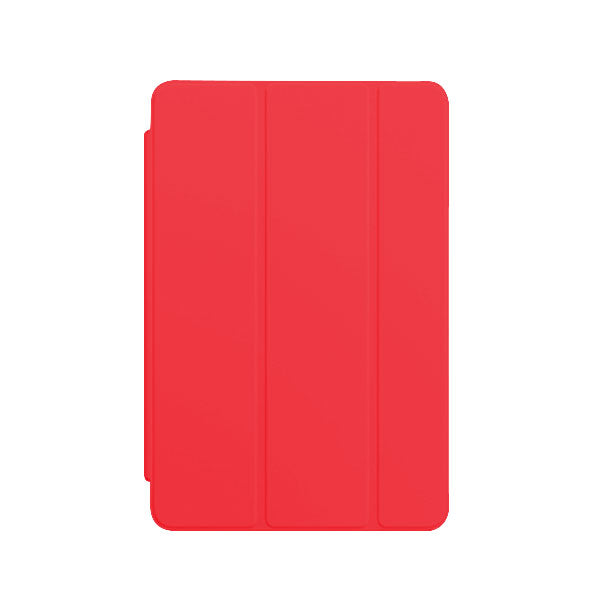 Red Smart Cover and Hard Back Case for Apple iPad - iPad 5/4/3/2 Mini Air 1/2/3