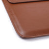 Leather Brown  - Macbook Sleeve -  Macbook Air Pro Retina M1 M2 13" 13.6" inch