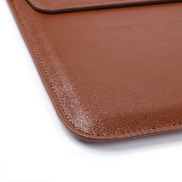 Leather Brown  - Macbook Sleeve -  Macbook Air Pro Retina M1 M2 13" 13.6" inch