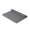 Leather Grey  - Macbook Sleeve -  Macbook Air Pro Retina M1 M2 13" 13.6" inch