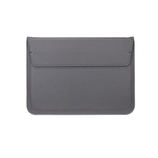 Leather Grey  - Macbook Sleeve -  Macbook Air Pro Retina M1 M2 13" 13.6" inch