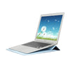 Leather Light Blue  - Macbook Sleeve -  Macbook Air Pro Retina M1 M2 13" 13.6" inch