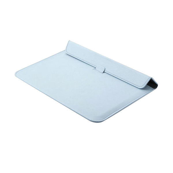 Leather Light Blue  - Macbook Sleeve -  Macbook Air Pro Retina M1 M2 13" 13.6" inch