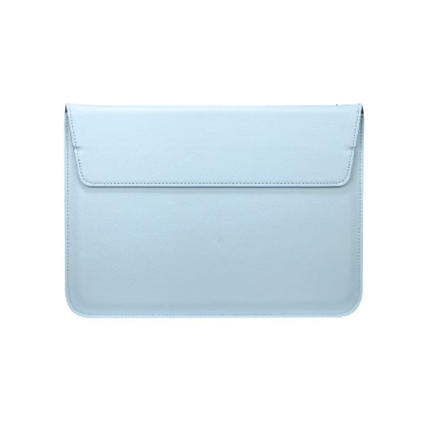 Leather Light Blue  - Macbook Sleeve -  Macbook Air Pro Retina M1 M2 13" 13.6" inch