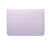 Leather Light Purple  - Macbook Sleeve -  Macbook Air Pro Retina M1 M2 13" 13.6" inch