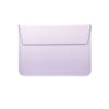 Leather Light Purple  - Macbook Sleeve -  Macbook Air Pro Retina M1 M2 13" 13.6" inch