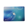 White Dreamcatcher With Apple Cut Out Logo - Macbook Case - Macbook Air Pro 13" inch  + Free Keyboard Cover