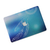 White Dreamcatcher With Apple Cut Out Logo - Macbook Case - Macbook Air Pro 13" inch  + Free Keyboard Cover