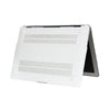 RS-783WHITE Without Apple Cut Out Logo - Macbook Case - Macbook Air Pro 13" inch  + Free Keyboard Cover