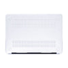 RS-773WHITE Without Apple Cut Out Logo - Macbook Case - Macbook Air Pro M1 M2 Pro Max 13" 13.6" 14" 16" inch  + Free Keyboard Cover